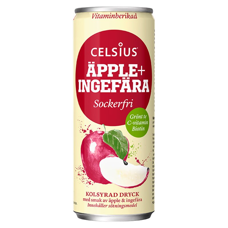 Energidryck Äpple & Ingefära 355ml - 32% rabatt
