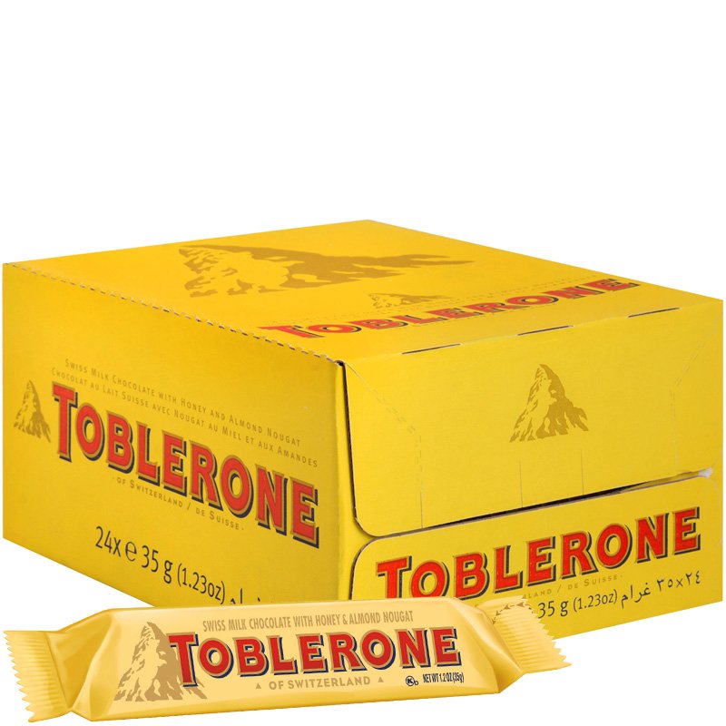 Toblerone 24-pack - 43% rabatt