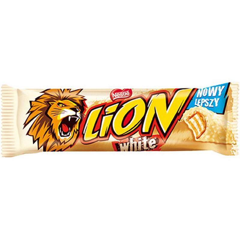 Chokladbar "Lion White" 42g - 28% rabatt