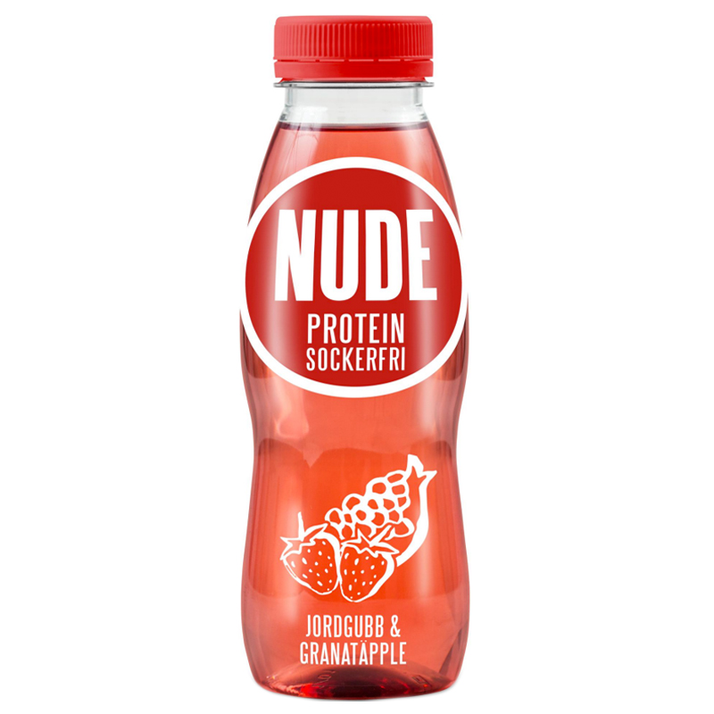 Proteindryck Sockerfri Jordgubb & Granatäpple 330ml - 47% rabatt