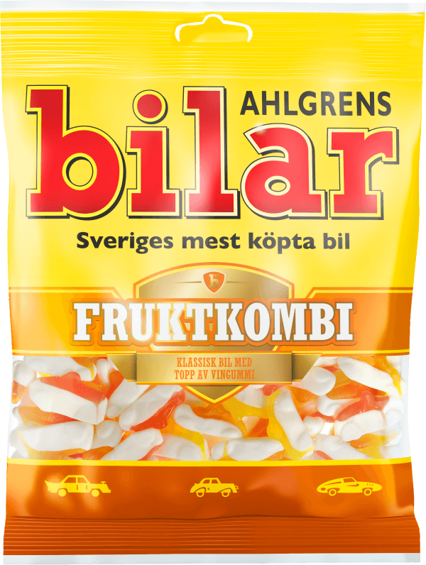 Ahlgrens Bilar Fruktkombi 125g