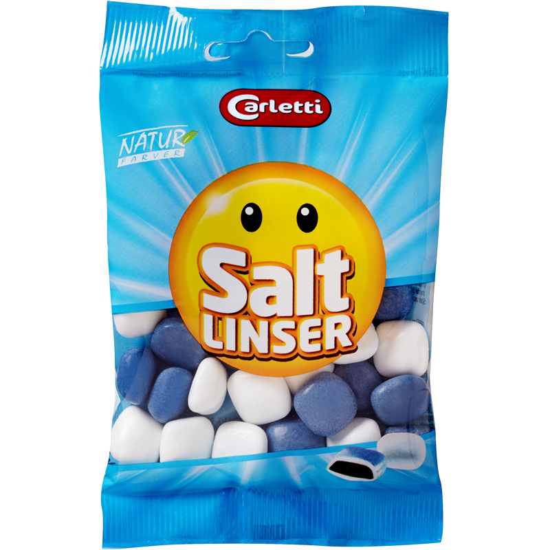 Godis Saltlinser 80g - 37% rabatt