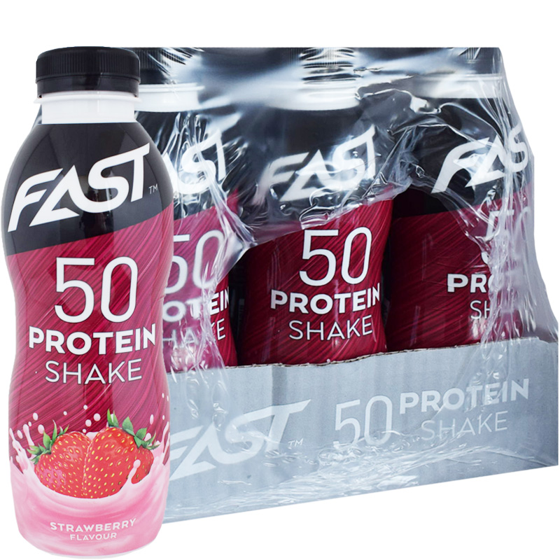 Proteinshake Jordgubb 12-pack - 41% rabatt