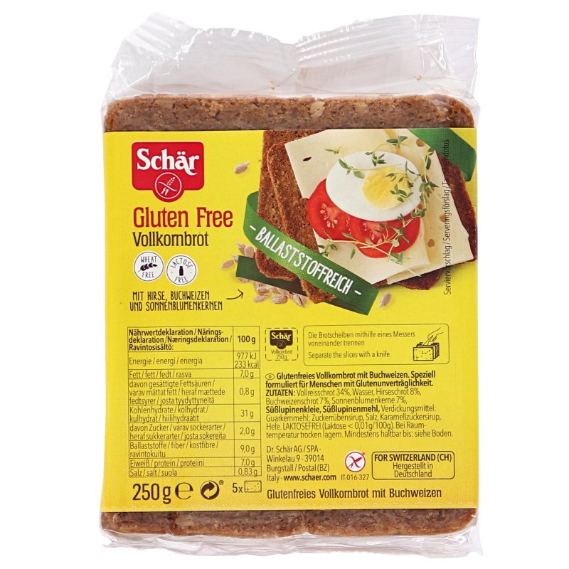 Fullkornsbröd Glutenfritt - 41% rabatt