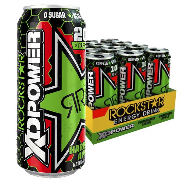 Rockstar Hardcore Apple BCAA 50cl x 12st