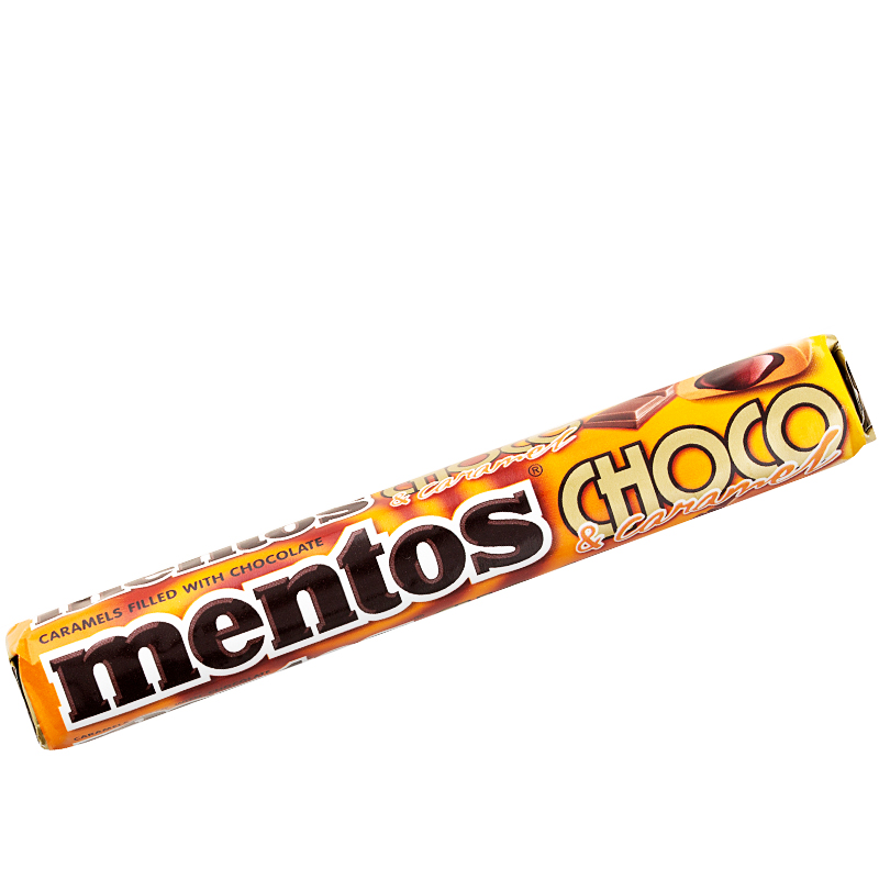 Mentos Choco & Caramel roll - 25% rabatt