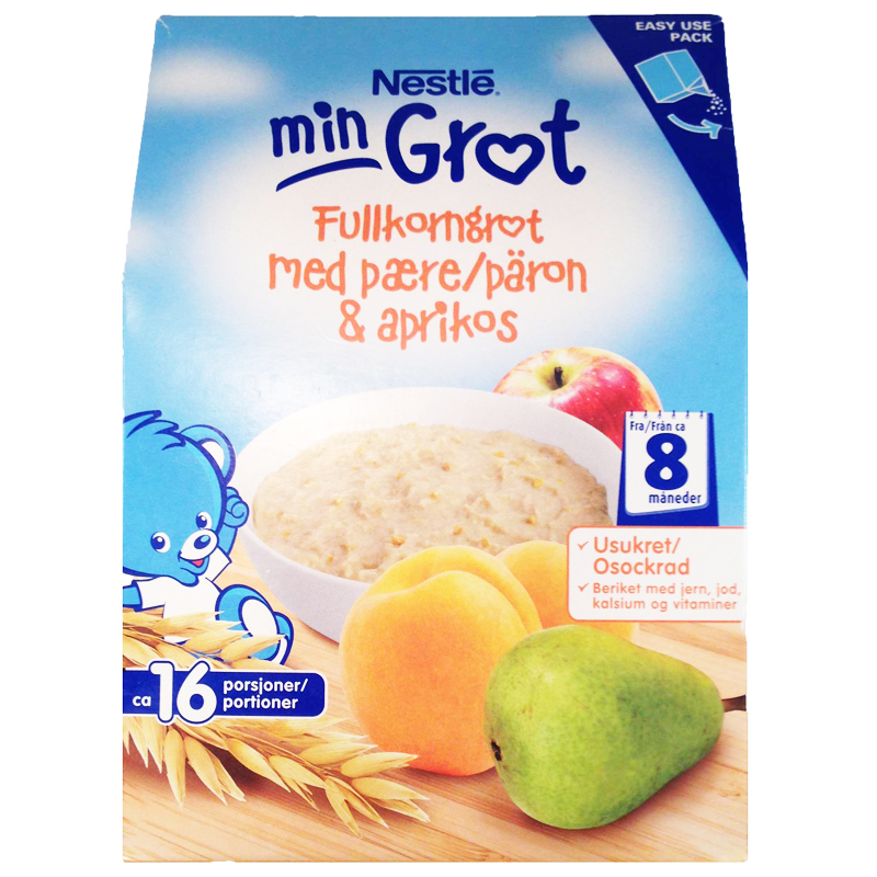 Gröt Fullkorn Päron & Aprikos 480g - 21% rabatt