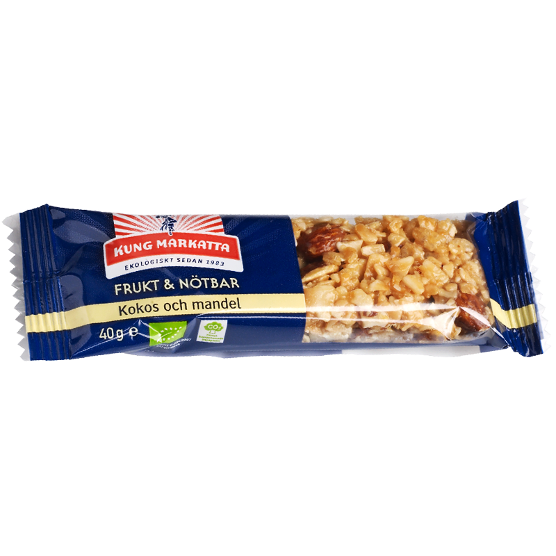 Eko Frukt- & Nötbar Kokos & Mandel - 31% rabatt