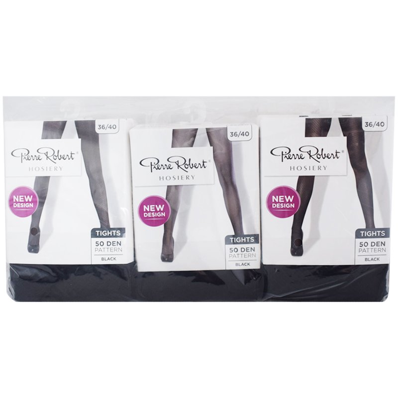 Strumpbyxor Black 36-40 6-pack - 75% rabatt