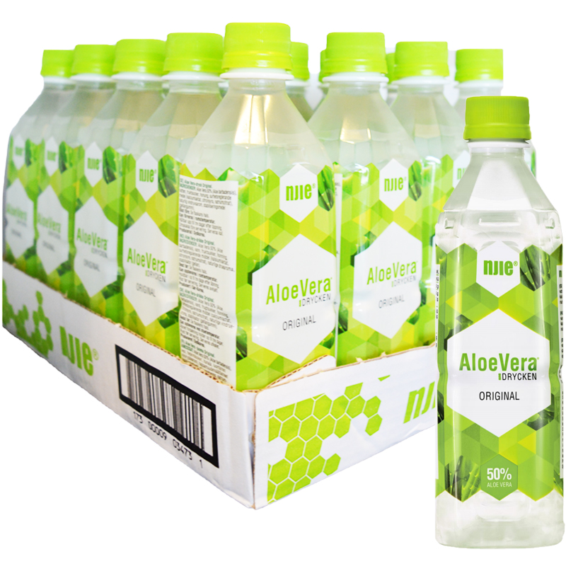 Hel Platta Aloe Vera-dryck "Original" 20 x 50cl - 63% rabatt