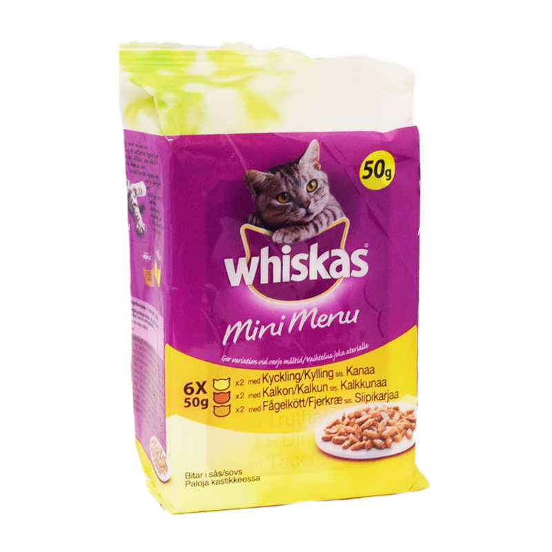 Kattmat "Mini-menu" Fågel - 36% rabatt