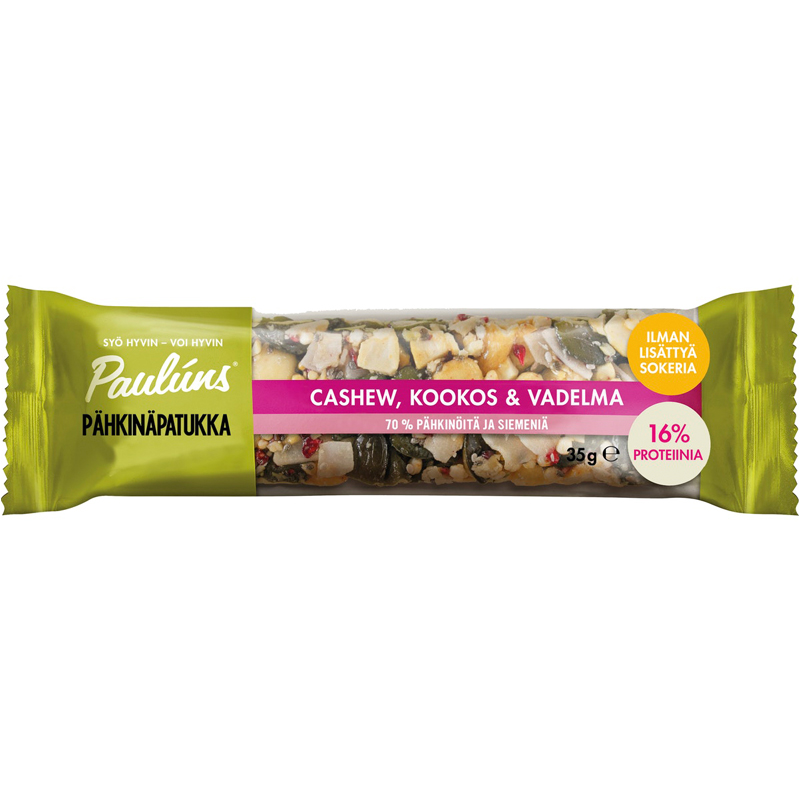 Nötbar Cashew, Kokos & Hallon - 14% rabatt