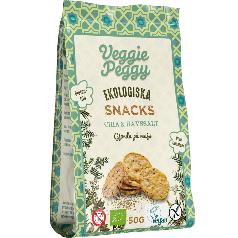 Eko Majssnacks Chia & Havssalt - 21% rabatt