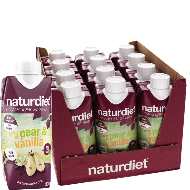 Måltidsersättning Päron & Vanilj 12-pack - 28% rabatt