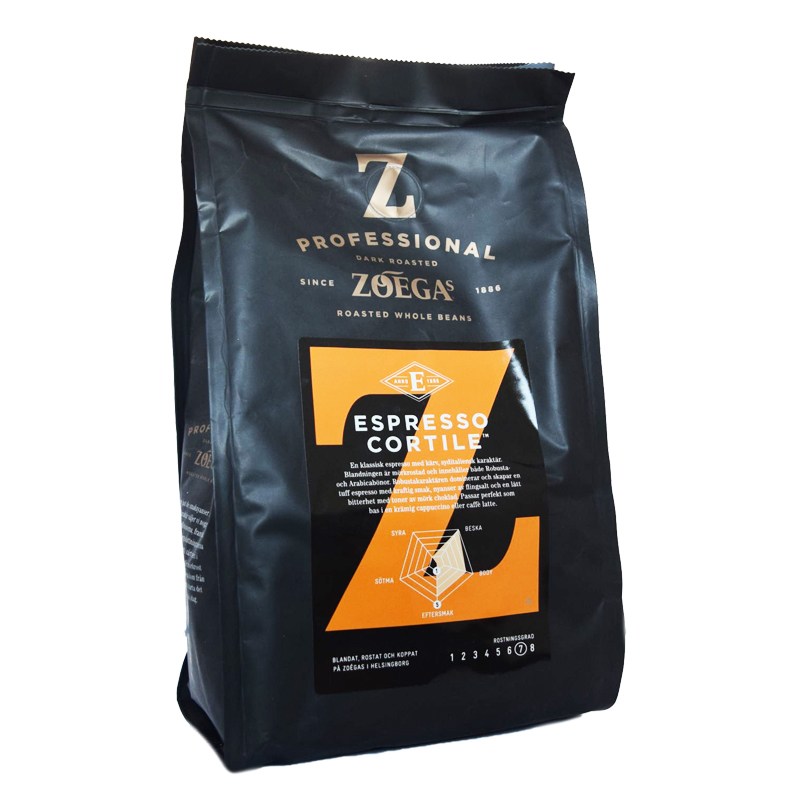 Kaffebönor "Espresso Cortile" - 58% rabatt