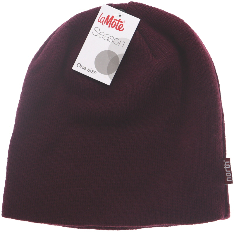 Stickad Mössa Lila One Size - 78% rabatt