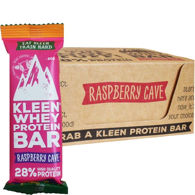 Proteinbars Raspberry Cave"16-pack - 38% rabatt