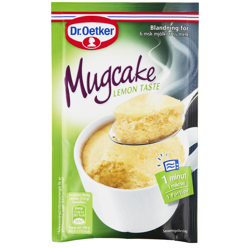 Bakmix "Mugcake Lemon" 60g - 50% rabatt