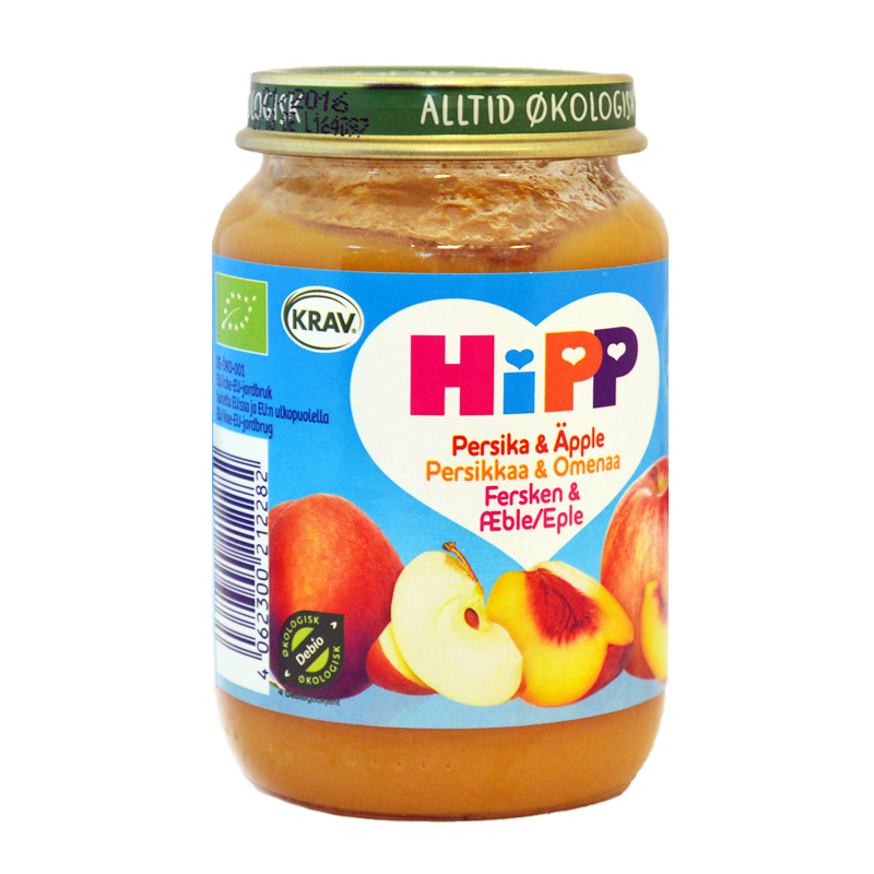 Barnmat Persika & Äpple 190g - 28% rabatt