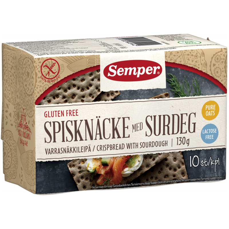 Spisknäcke Surdeg 130g - 37% rabatt