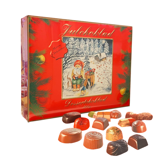 Julchoklad Praliner 500g
