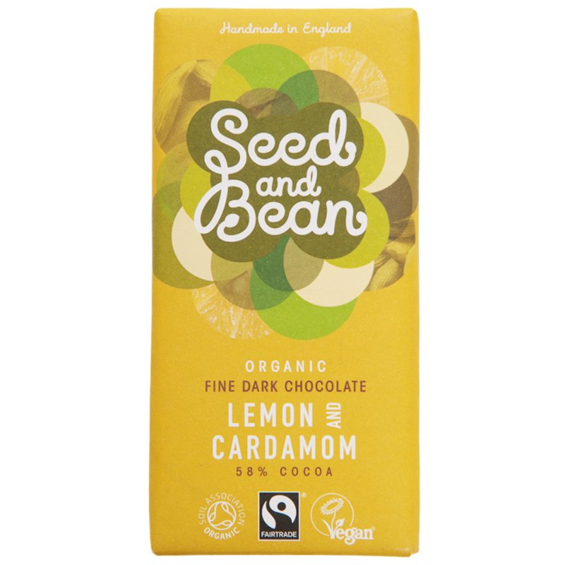 Eko Mörk Choklad "Lemon & Cardamom" 85g - 31% rabatt