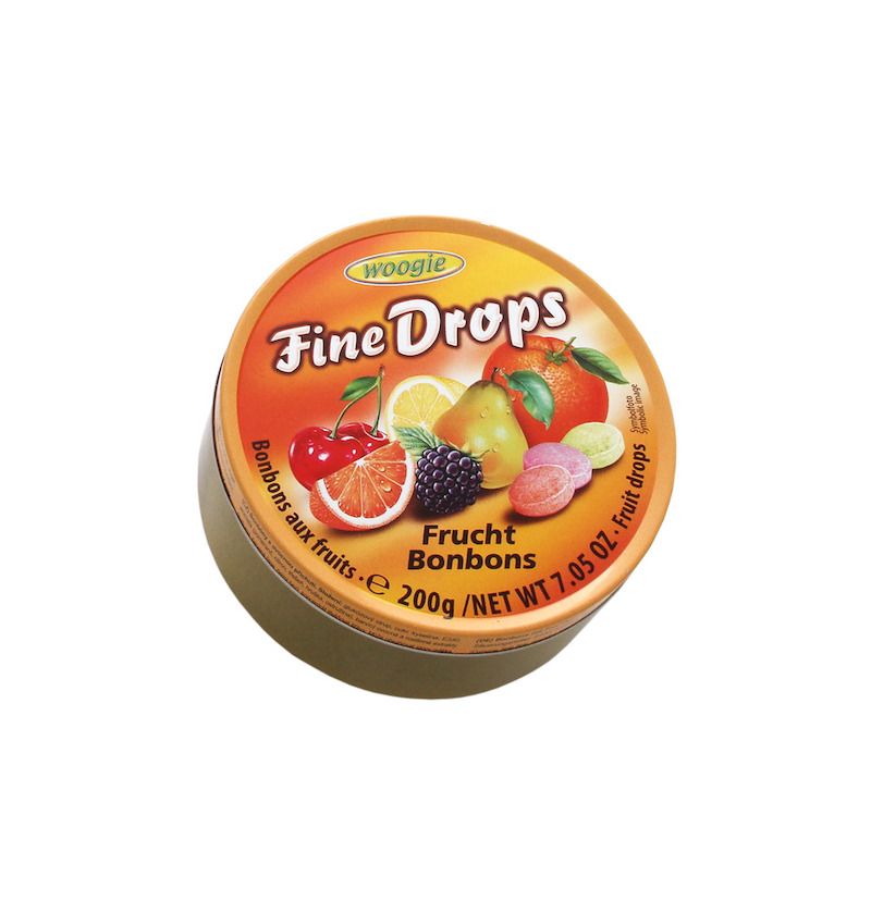 Woogie Fine Drops - Mixed Fruit 200g