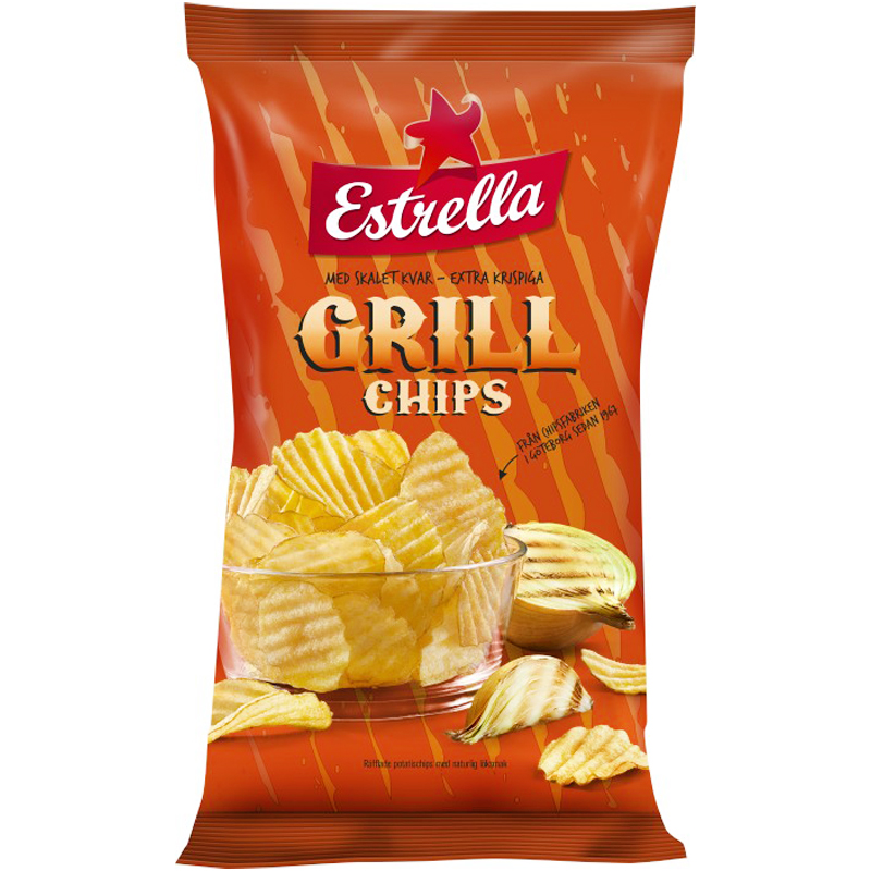 Grillchips - 35% rabatt