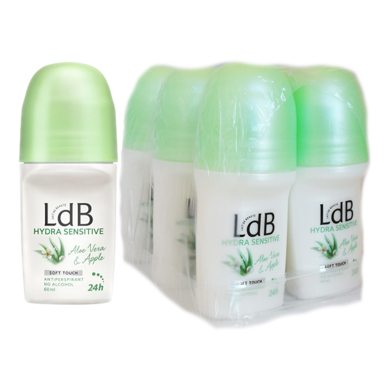 Roll-on Deodorant "Hydra Sensitive" 6 x 60ml - 40% rabatt