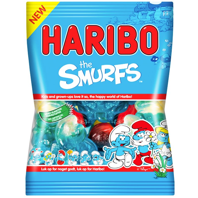 Godis "The Smurfs" 125g - 22% rabatt