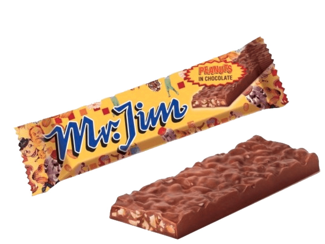 Mr. Jim Peanuts in Chocolate 40g