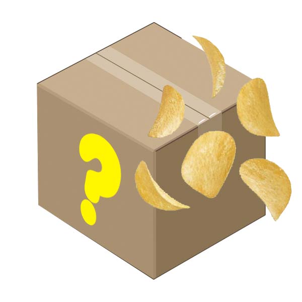 Hemliga Ät snart-lådan Snacks