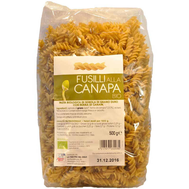 Fusilli Alla Canapa EKO - 50% rabatt