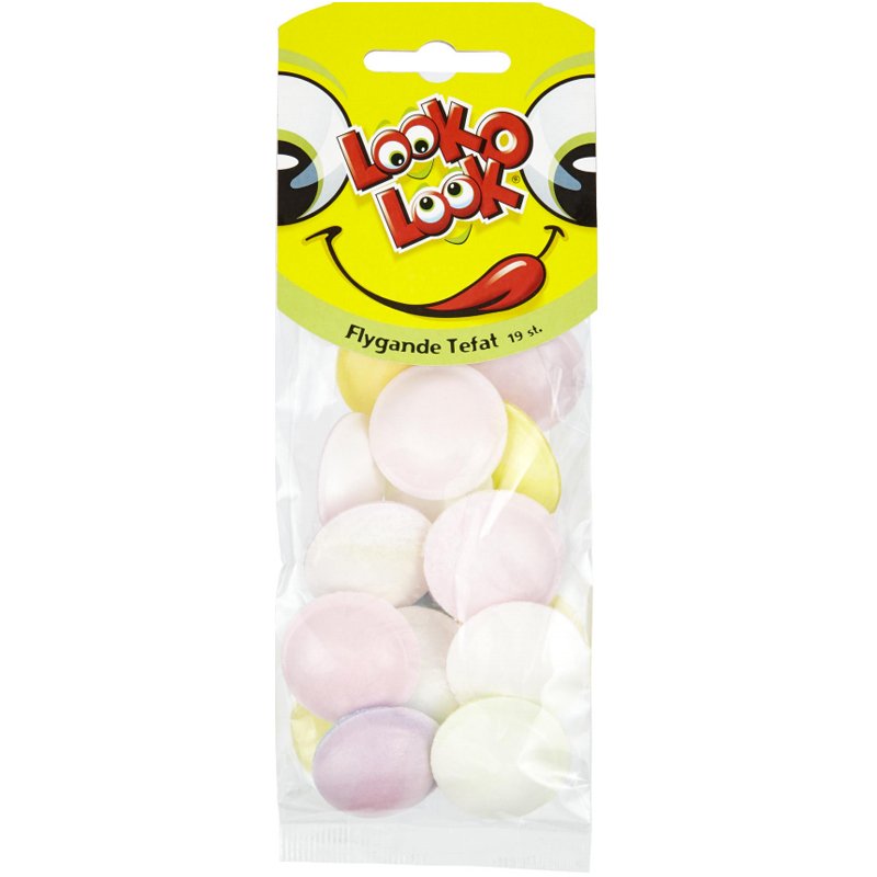 Godis "Flygande Tefat" 20g - 54% rabatt
