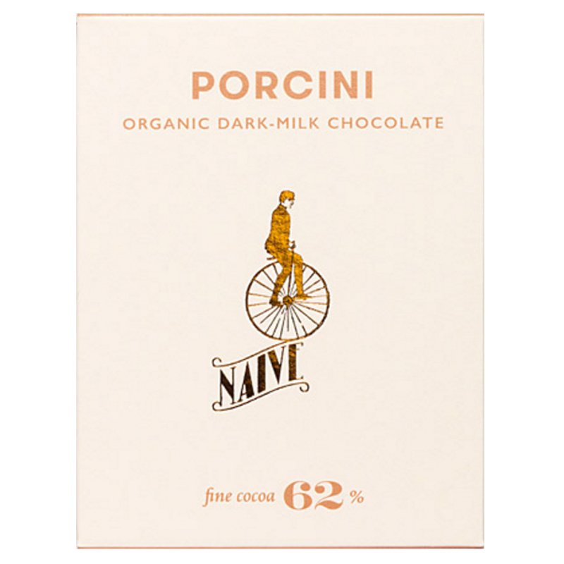 Mörk & Mjölkchoklad "Karljohansvamp" 55g - 46% rabatt