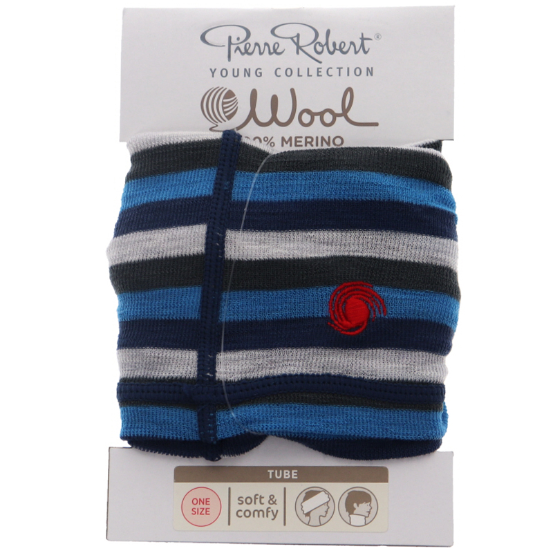 Wool Tube Young Randig - 81% rabatt