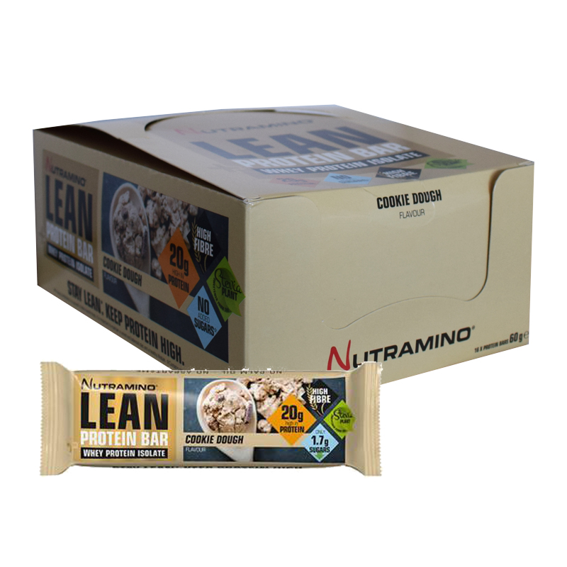 Hel Låda Proteinbars "Cookie Dough" 16 x 60g - 46% rabatt