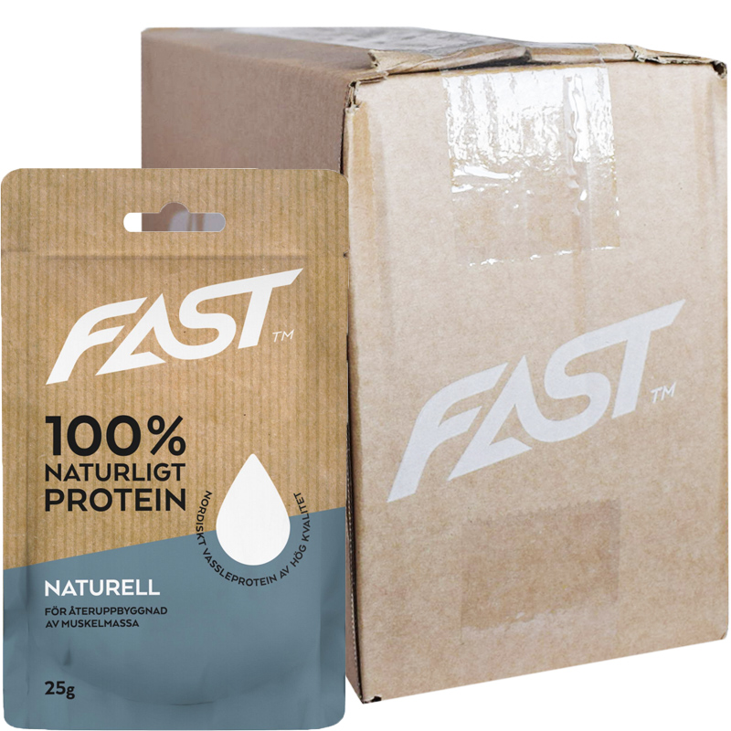 Hel Låda Proteinpulver Naturell 20 x 25g - 84% rabatt
