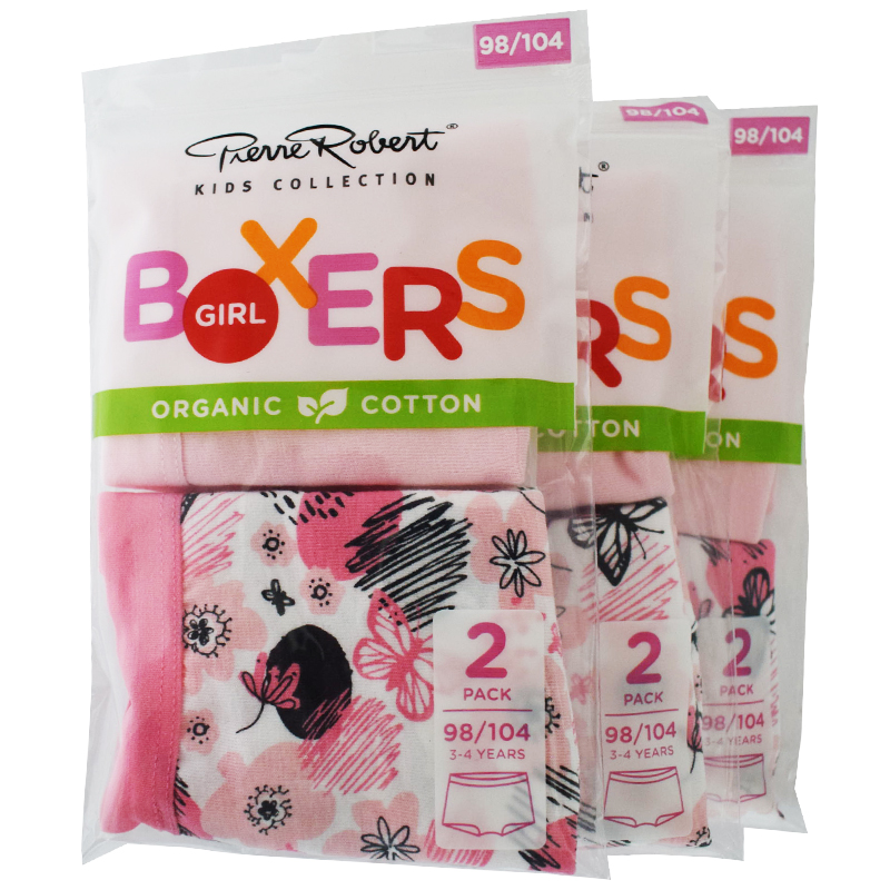 Trosor Boxer Barn 98-104 Rosa 6-pack - 46% rabatt