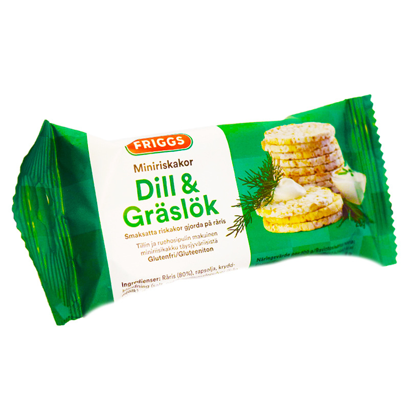 Miniriskakor Dill & Gräddfil - 49% rabatt