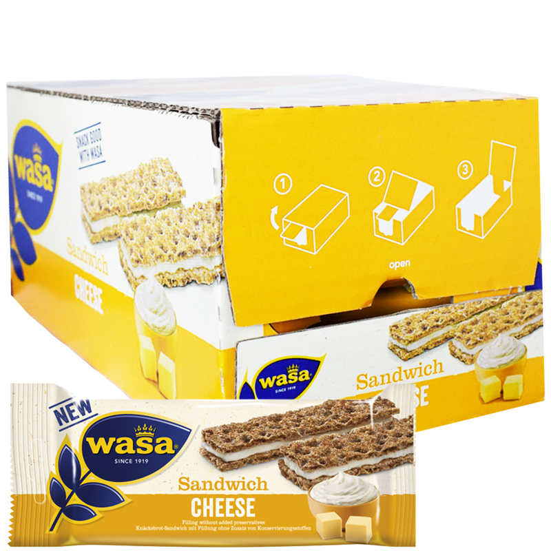 Hel Låda "Sandwich Cheese" 24 x 30g - 38% rabatt