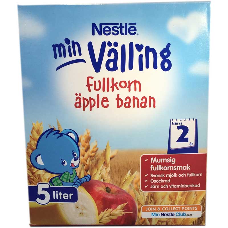 Fullkornsvälling Äpple & Banan 5L - 82% rabatt