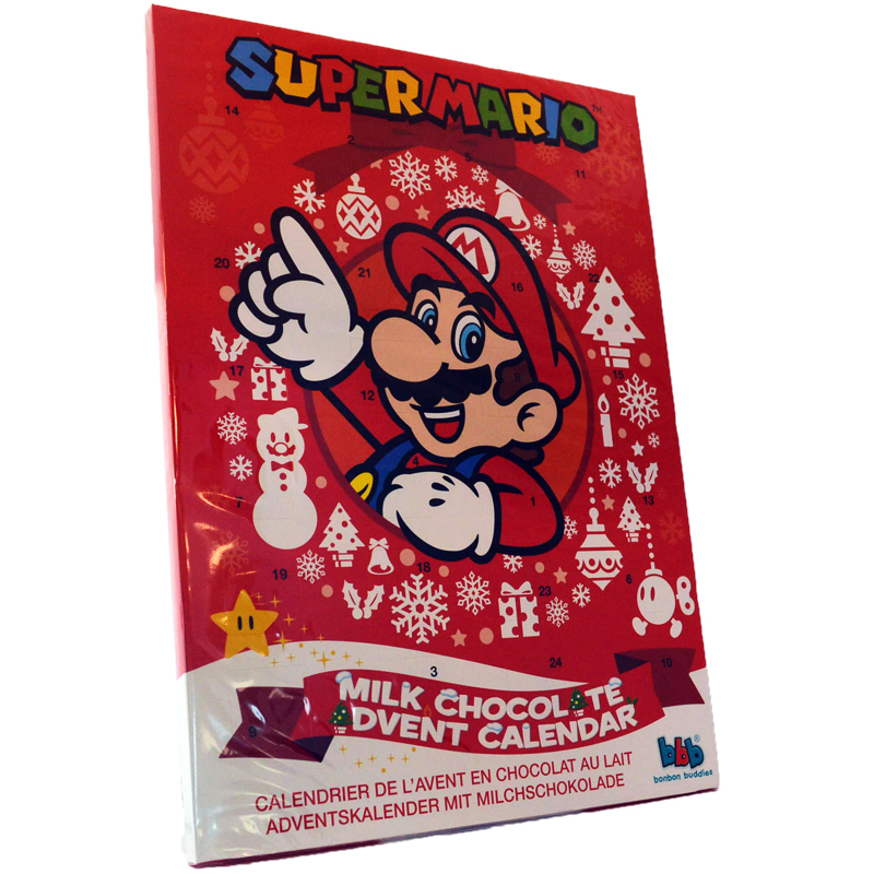 Adv. kalender Super Mario - 50% rabatt