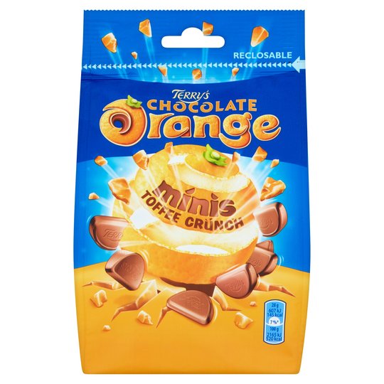 Terrys Chocolate Orange Minis Toffee 125g