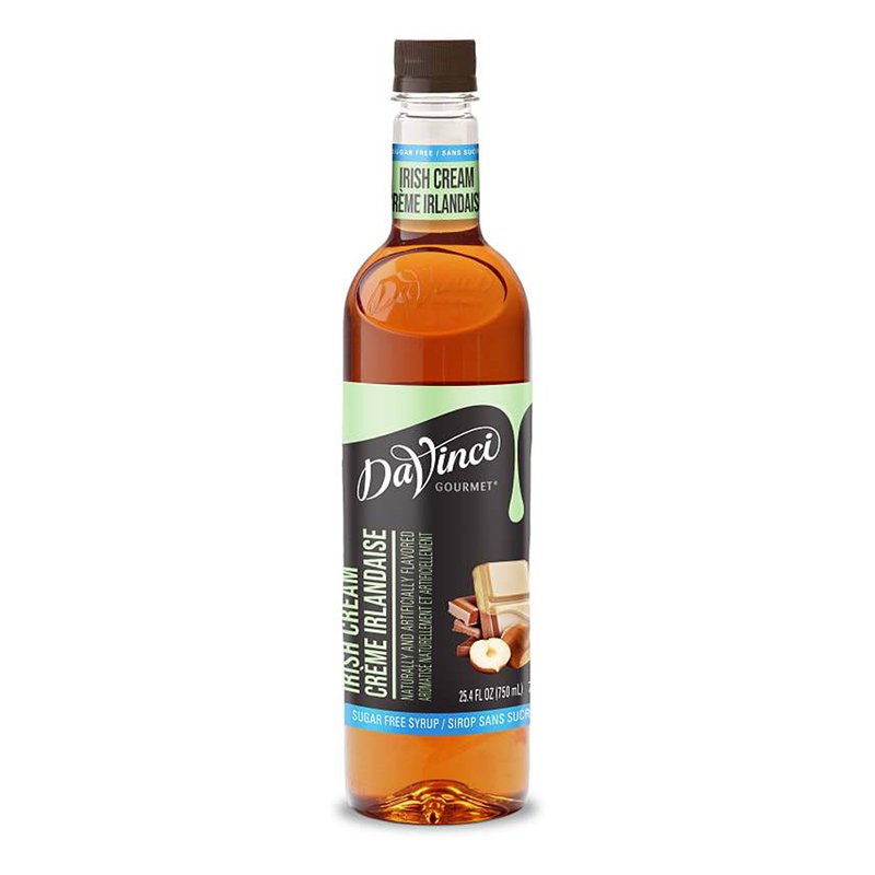 DaVinci Gourmet Syrup Sugar Free Irish Cream 750ml