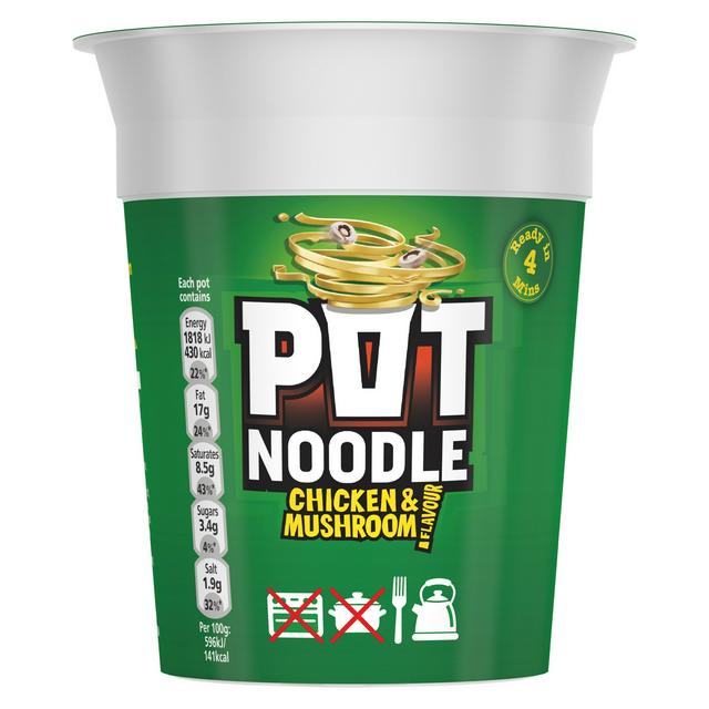 Pot Noodle Chicken & Mushroom Flavor 90g