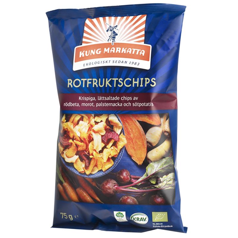 Eko Rotfruktschips 75g - 49% rabatt