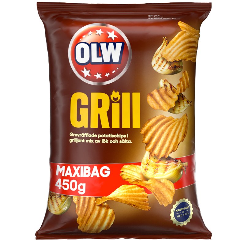 Grillchips Maxibag - 36% rabatt