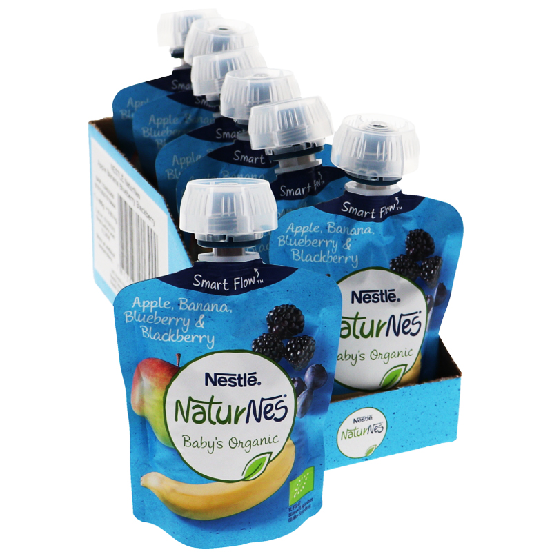 Eko Fruktpuré Blåbär 7-pack - 42% rabatt
