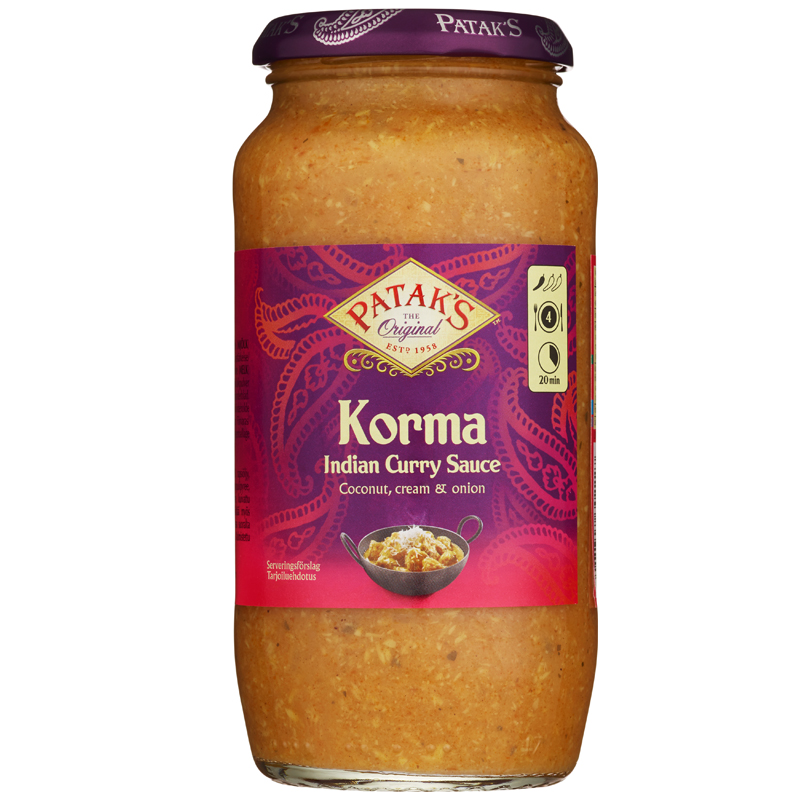 Såsbas Korma Curry - 42% rabatt